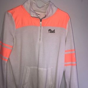 Victoria Secret PINK Quarter Zip Hoodie